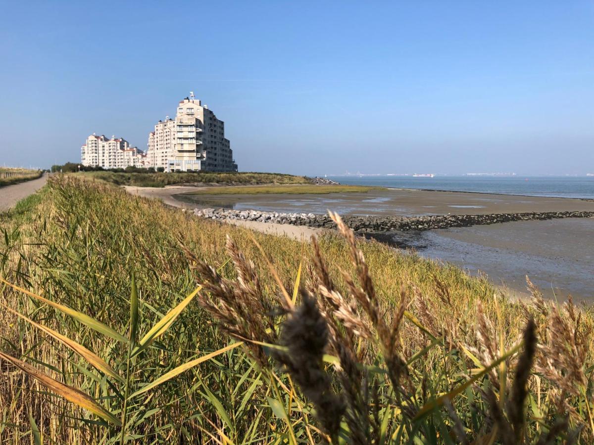 Appartement De Graanzolder Aan Zeeuwse Kust Hoofdplaat Kültér fotó